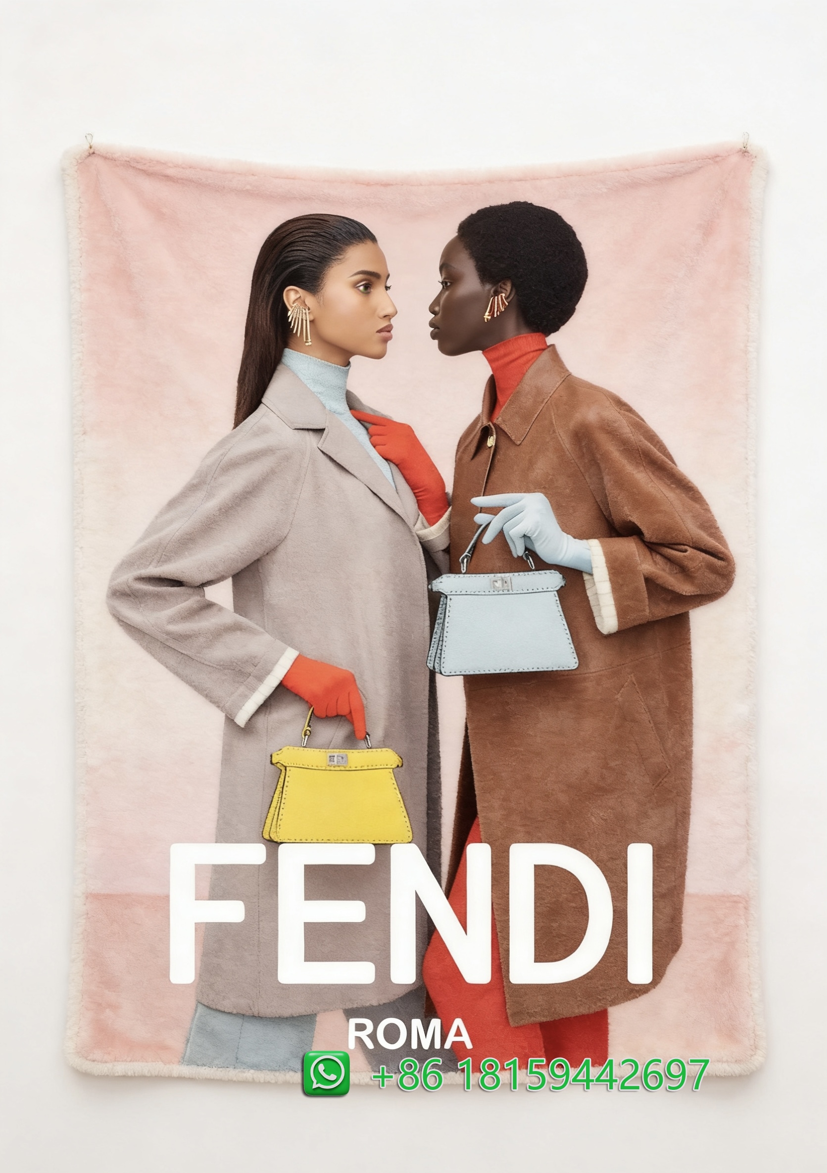 Fendi Throw Blankets